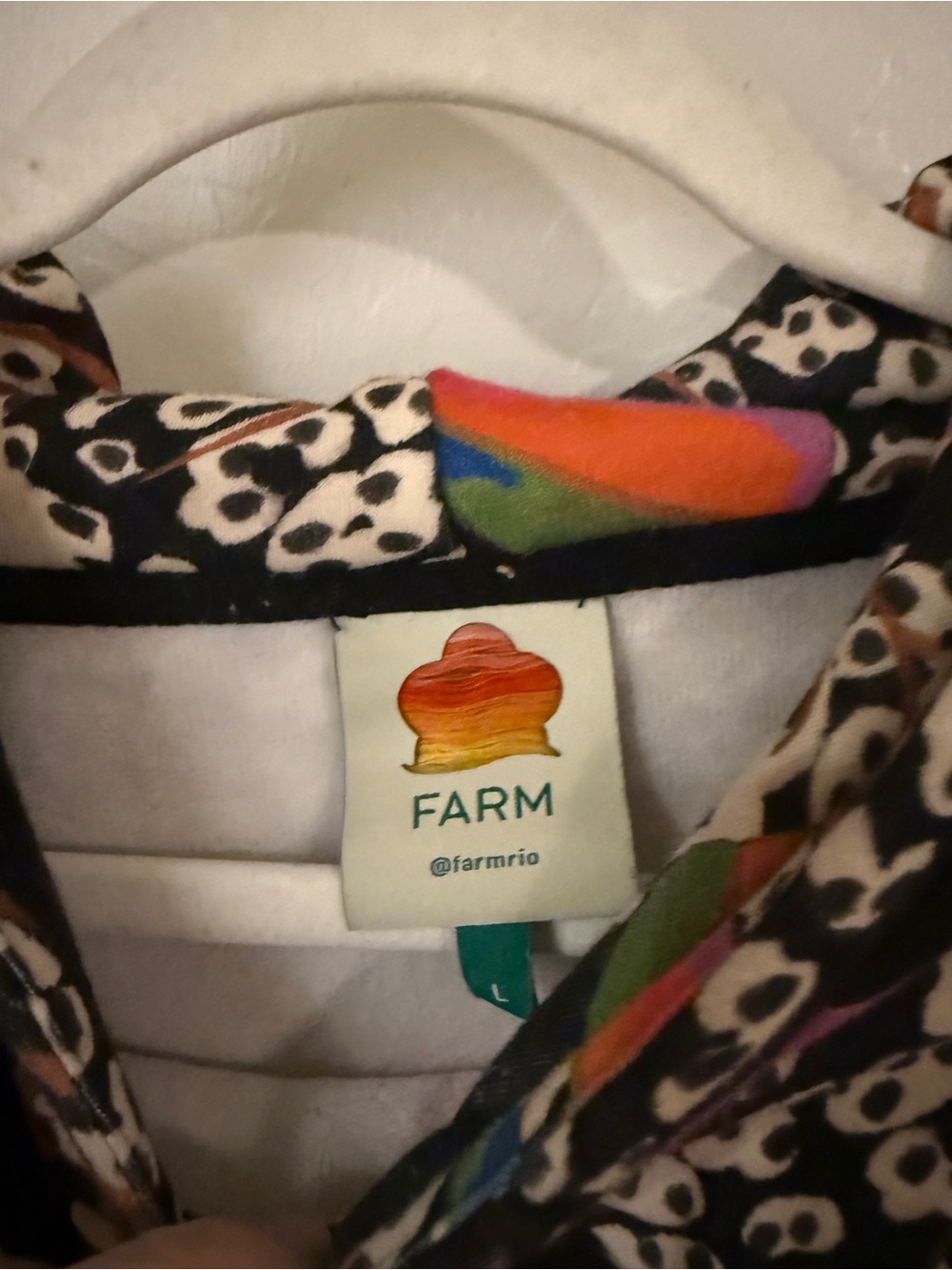 Farm Rio Leopard Toucans Sweatshirt Hoodie - Picture 5 of 7